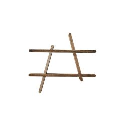 Hilla A-SHELF M 52x9x46cm reyktur askur