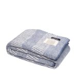 Teppi BÁRA 130x180 blátt/hvítt