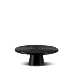 Kökudiskur á fæti S Ø20 H7 keramik/svart