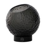 Kertastjaki GLOBE BUBBLES Ø10 black