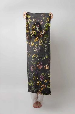 Silkislæða TINNA 42x138cm