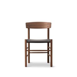 Stóll J39 hnota/olía, leður Omni