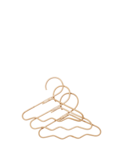 Herðatré WAVI KIDS 3/pk natural