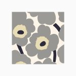 Servíettur UNIKKO dark grey