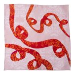 Silkislæða ÁSA bleik