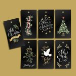 Jólamerkimiðar 7/pk