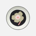 Djúpur diskur UNIKKO 20,5cm hví/sand/ble