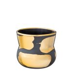 Espressobolli GÍRAFFI svartur/gylltur