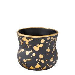 Espressobolli REGN svartur/gylltur