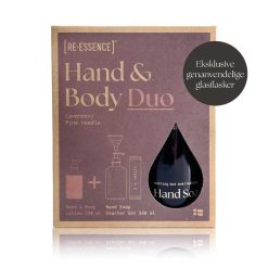 Gjafasett handsápa/handáburður Lavender