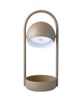 BALL PORTABLE Borðlampi Sand Grey