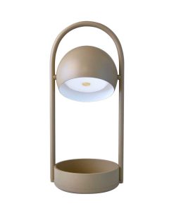 BALL PORTABLE Borðlampi Sand Grey