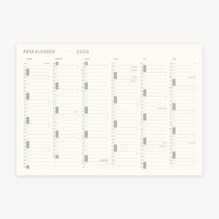 Dagatal 2026 A3 danskt