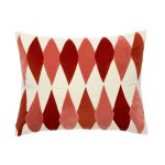 Púði FRANCES 50x60 blush/dark red