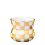 Espressobolli KÖFLÓTTUR/GADDUR gylltur--