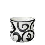 Espressobolli SPÍRALL svartur