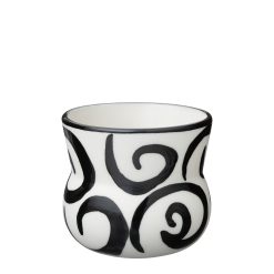 Espressobolli SPÍRALL svartur