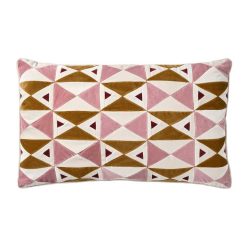 Púði MAISIE 40x70 old rose/wine/b.orange