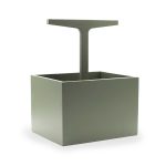 Áhaldabox TOOLBOX hátt, eik/grænt