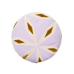 Púði JOANNA Ø50 lavend./dusty wh/caramel