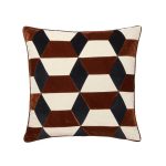 Púði SUSAN 55x55 sierra/dusty white/blac