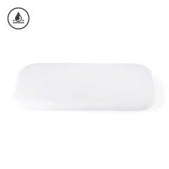 Undirlak JERSEY  f. vöggu 40x80 cm hvítt