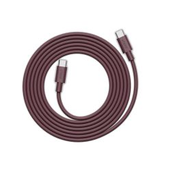 Snúra AVOLT C1 USB C- USB C 2m, Mulberry