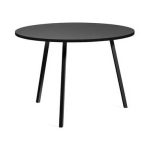Borð LOOP Ø105 H74 svart