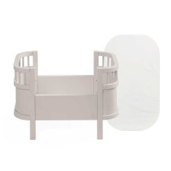 Dúkkurúm + dýna SEBRA FSC rose ósamsett