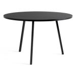 Borð LOOP Ø120 H74 svart