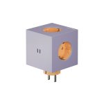 Fjöltengi SQUARE 2 m/USB C, Lavender Glo