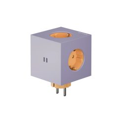 Fjöltengi SQUARE 2 m/USB C, Lavender Glo