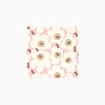 Servíettur UNIKKO pink/sand