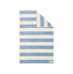Handklæði GELLERIA 100x160 cm blá/melon