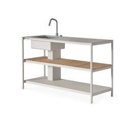 Útieldhús OPEN-AIR m/vask og krana stórt