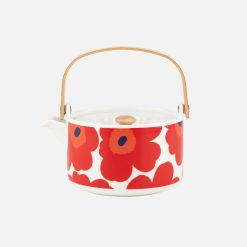 Teketill UNIKKO 7 dl hvít/rauð/blátt