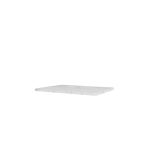 WIRE toppplata L34,8 D25,7 hvítur marmar