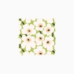 Servíettur MINI UNIKKO light green