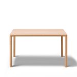 Borð PILOTI WOOD 75x75 eik/light oil