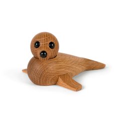 Tréstytta BABY SEAL eik