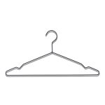 Herðatré HANG 5/pk svart