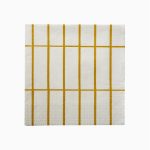 Servíettur TIILISKIVI beige/gold