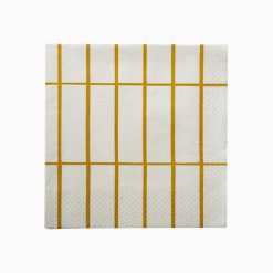 Servíettur TIILISKIVI beige/gold