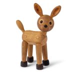 Tréstytta SPOT dádýrskálfur eik