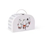 Taska MOOMIN 22x14,5x9 cm blá/hvít