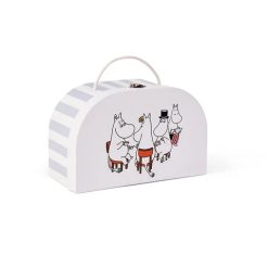 Taska MOOMIN 22x14,5x9 cm blá/hvít