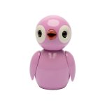 Tréstytta POWERFUL fugl bleik