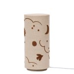 SKYE borðlampi Ø12xH26 natural/bronze