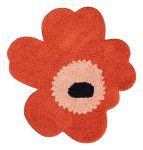 Baðmotta UNIKKO 73x74 app/bleik/svart