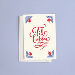 Tækifæriskort TIL LUKKU 17x12